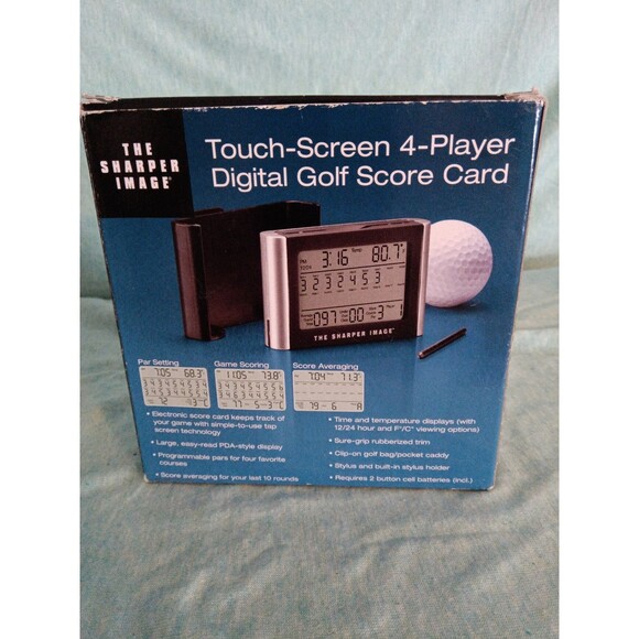 Golf 4 player electronic scorecard, works - Picture 2 of 4